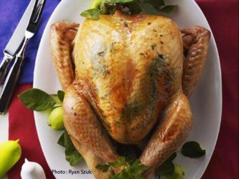 Poitrine de dindon grillée farcie aux champignons et riz sauvage - Le ...